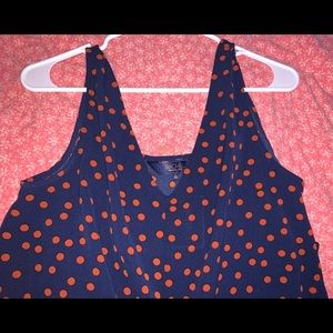 brand new large navy blue tank